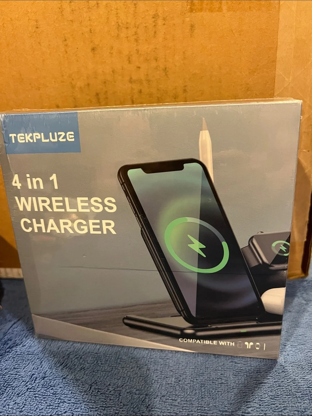 4-in-1 Wireless Charger - Black